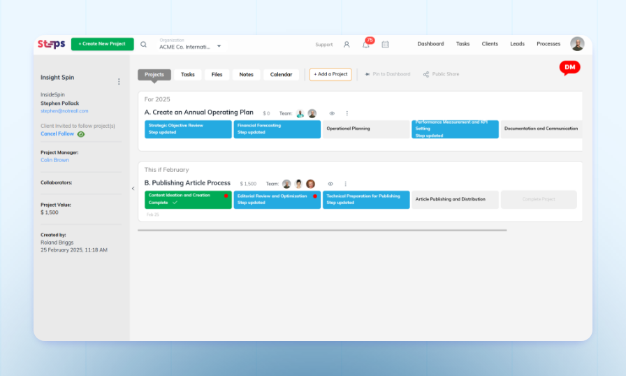 Project UI