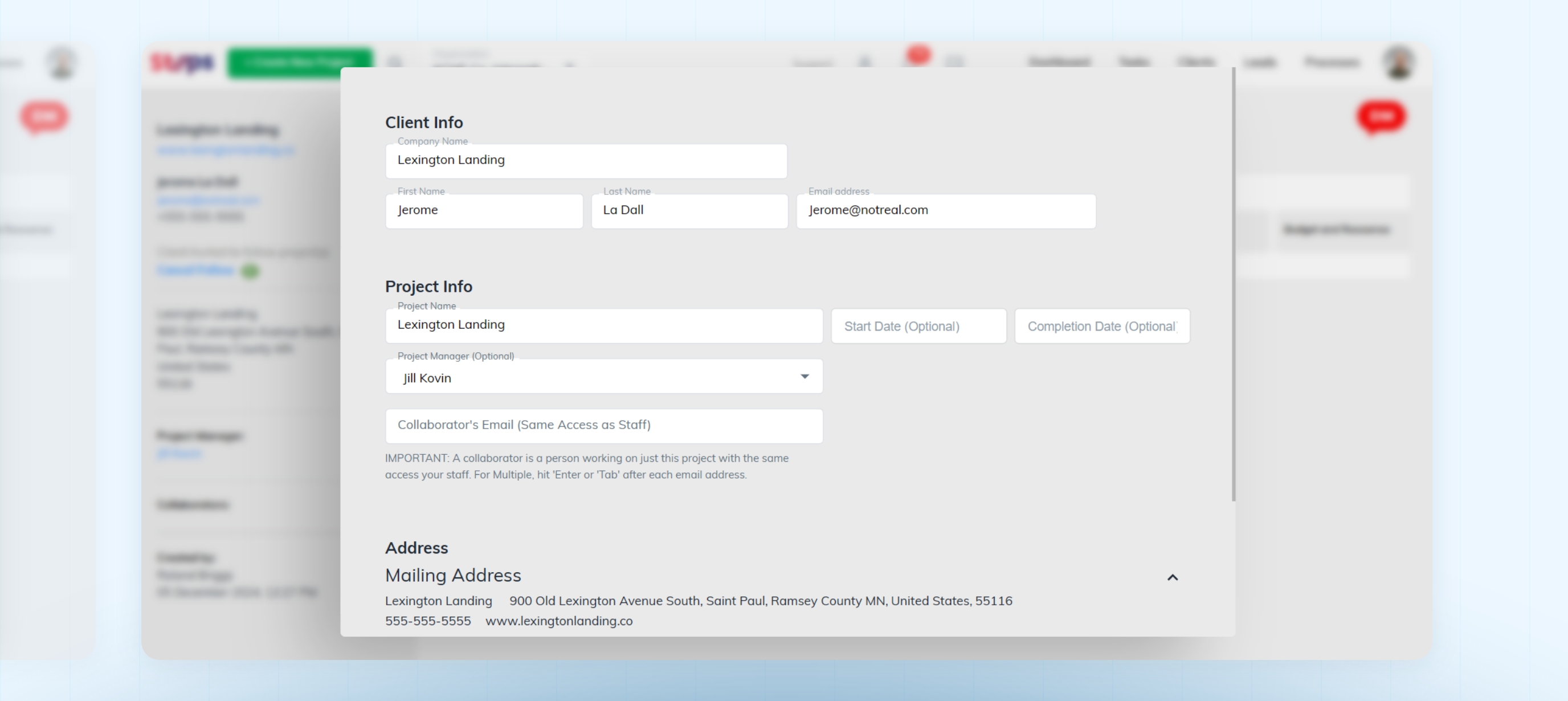 Steps UI