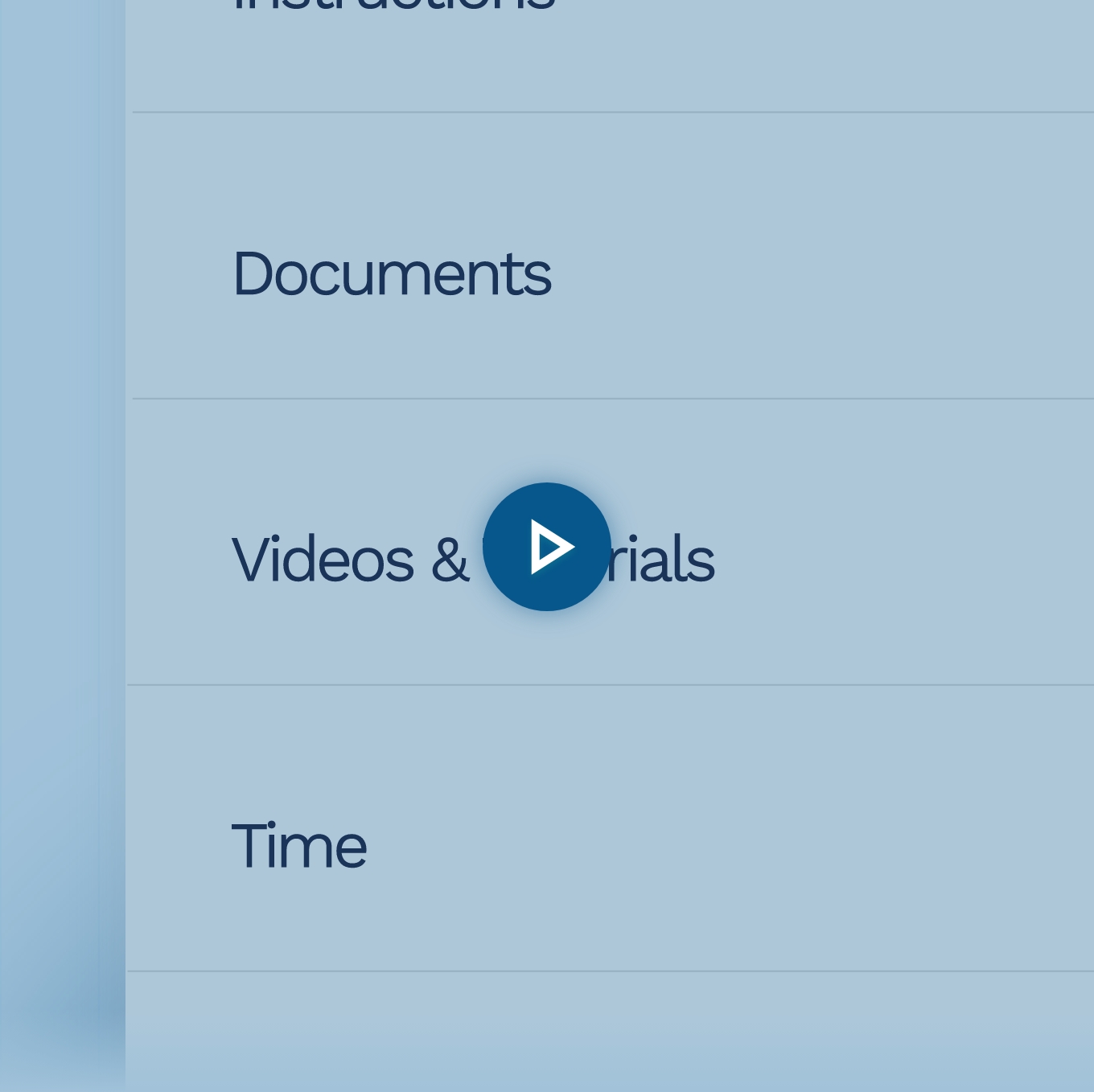 Steps UI